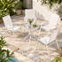 Gardeon 5-Piece Outdoor Bistro Set - White