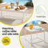 Gardeon 5-Piece Outdoor Sofa Set with Cushions – White & Grey – view 7