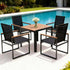 Gardeon 5PCS Outdoor Dining Set Table and Chairs Patio Garden Furniture Bistro Set | Furniture > Dining > Dining Set