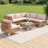 Gardeon 6 Seater Outdoor Sofa Set 7PCS Table Chair Set Garden Rattan Patio Furniture | Furniture > Outdoor > Outdoor Sofas & Lounge Sets