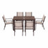 Gardeon WPC outdoor dining tabletop detail