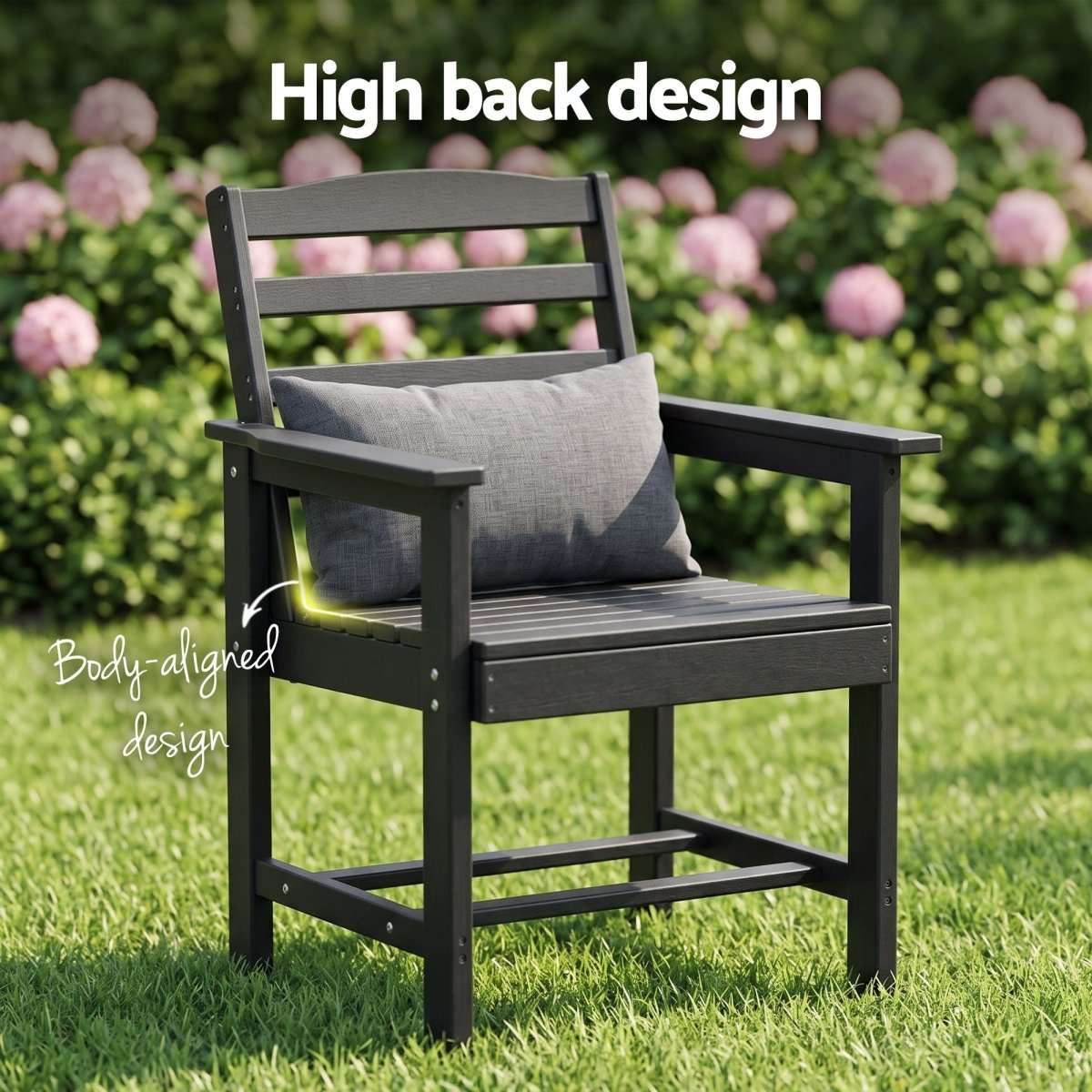 Gardeon 7 Piece Outdoor Dining Set Patio HDPE Table and Chairs Garden Furniture | Furniture > Outdoor > Outdoor Dining Sets