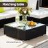 Gardeon 8-Piece Outdoor Sofa Set Wicker Couch Lounge Setting Cover | Furniture > Outdoor