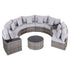 Gardeon 8 Seater Outdoor Sofa Set 11PCS Table Chair Set Garden Rattan Furniture | Furniture > Outdoor > Outdoor Sofas & Lounge Sets