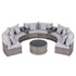 Gardeon 8 Seater Outdoor Sofa Set 11PCS Table Chair Set Garden Rattan Furniture | Furniture > Outdoor > Outdoor Sofas & Lounge Sets