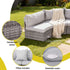 Gardeon 8 Seater Outdoor Sofa Set 11PCS Table Chair Set Garden Rattan Furniture | Furniture > Outdoor > Outdoor Sofas & Lounge Sets