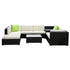 Gardeon 9-Piece Outdoor Wicker Sofa Set | Modular Lounge Setting | Furniture > Outdoor