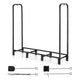 Gardeon Firewood Rack 120cm Wood Rack 3 Sizes Firewood Storage with Tools Black | Outdoorium