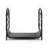 Gardeon Firewood Rack 48cm Wood Rack Firewood Storage Indoor Outdoor Black | Outdoorium