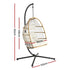 Gardeon Foldable Outdoor Swing Chair with Stand Cushion Rattan Patio Furniture | Furniture > Outdoor > Outdoor Chairs