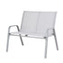 Gardeon Garden Bench Seat Steel Outdoor Patio Park Lounge Backyard Chair Grey | Outdoorium