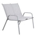 Gardeon Garden Bench Seat Steel Outdoor Patio Park Lounge Backyard Chair Grey | Outdoorium