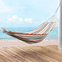Gardeon Hammock Bed Outdoor Camping Hammocks Beige Grey | Outdoorium