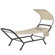 Gardeon Hammock Bed w/ Stand Sun Lounge Chair Beige | Home & Garden > Hammocks > Hammocks & Accessories