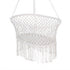 Gardeon Hammock Chair Cotton Swing Chair Outdoor Indoor Cream | Outdoorium