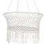 Gardeon Hammock Chair Cotton Swing Chair Outdoor Indoor Cream | Outdoorium