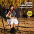 Gardeon Hammock Chair Outdoor Camping Hanging with Stand Grey | Outdoorium