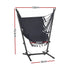 Gardeon Hammock Chair Outdoor Camping Hanging with Stand Grey | Outdoorium
