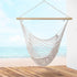 Gardeon Hammock Chair Outdoor Hanging Camping Mesh Indoor Cream | Outdoorium