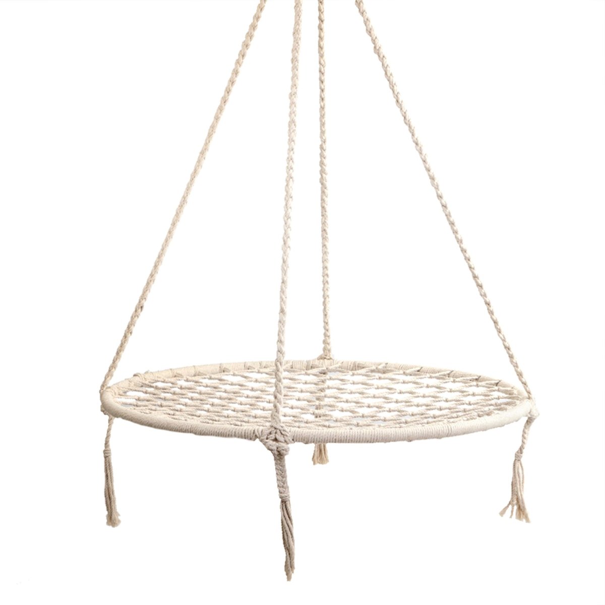 Gardeon Hammock Chair Outdoor Tree Swing Nest Web Hanging Seat 100cm | Home & Garden > Hammocks