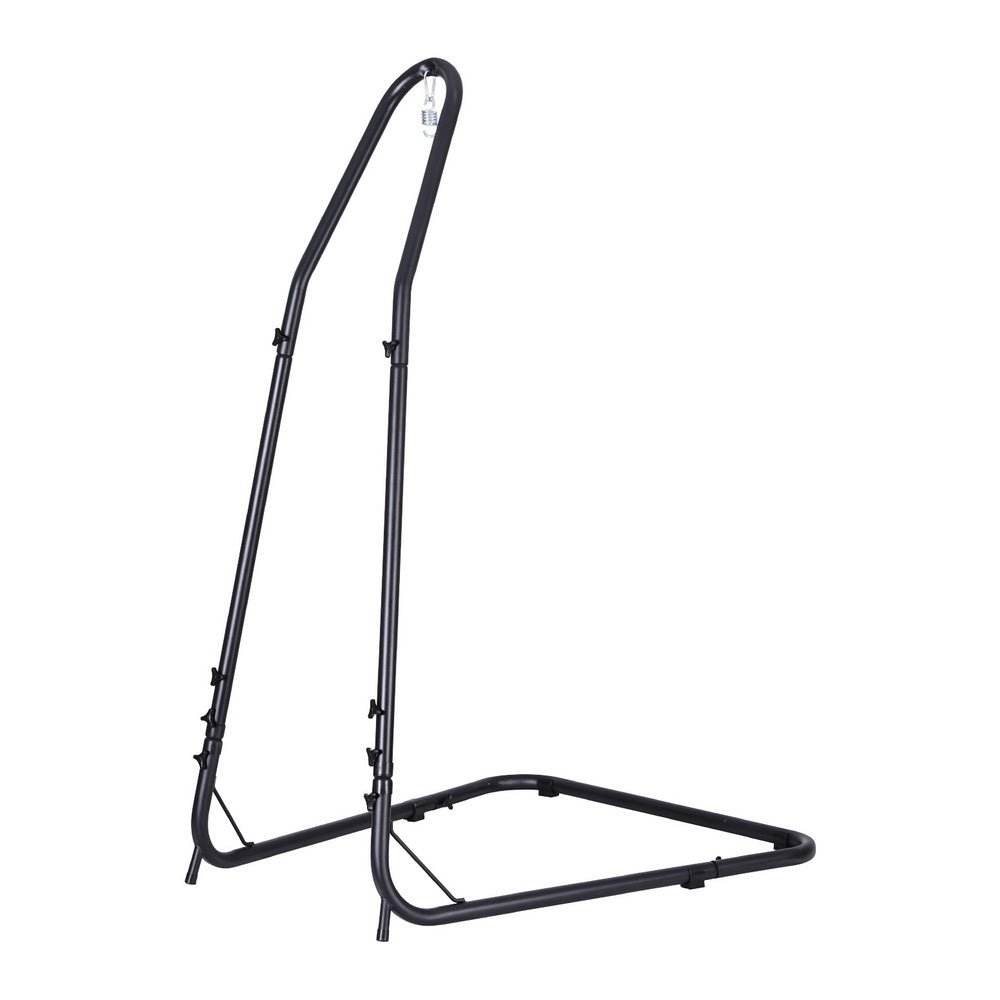Gardeon Hammock Chair Stand Heavy Duty Steel Frame Black | Outdoorium