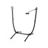 Gardeon Hammock Chair Stand Iron Frame w/ Phone Holder Black | Home & Garden > Hammocks > Hammocks & Accessories
