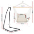 Gardeon Hammock Chair with Heavy Duty Steel Stand | Outdoorium
