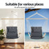Gardeon Hammock Chair with Heavy Duty Steel Stand | Outdoorium