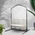 Gardeon Hammock Chair with Stand Macrame Outdoor Garden 2 Seater Cream | Home & Garden Hammocks