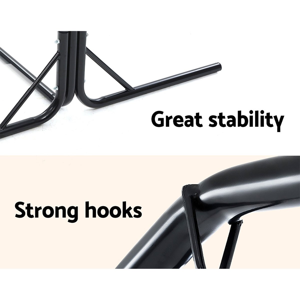 Gardeon Hammock Chair with Stand Nest Web Outdoor Swing 100cm | Home & Garden > Hammocks