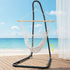 Gardeon Hammock Hanging Chair with Heavy Duty Steel Stand | Outdoorium