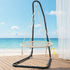 Gardeon Hammock Hanging Chair with Steel Stand | Outdoorium