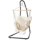 Gardeon Hammock Hanging Chair with Steel Stand | Outdoorium
