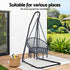 Gardeon Hammock Hanging Chair with Steel Stand | Outdoorium