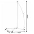 Gardeon Hammock Stand 150kg Capacity White Steel Frame for Hanging Chairs | Home & Garden > Hammocks > Hammocks & Accessories