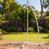 Gardeon Hammock Stand 150kg Capacity White Steel Frame for Hanging Chairs | Home & Garden > Hammocks > Hammocks & Accessories
