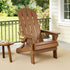 Gardeon Outdoor Chairs Folding Adirondack Beach Chair HDPE Sun Lounge Patio Furniture Garden Brown | Furniture > Outdoor > Outdoor Chairs