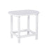 Gardeon Outdoor Coffee Side Table HDPE Desk Patio Furniture Camping Garden White | Outdoorium