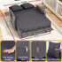 Gardeon Outdoor Day Bed Sun Lounge Setting Wicker Lounger Patio Furniture Grey | Furniture > Sofas > Sofas & Sofa Beds
