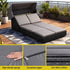 Gardeon Outdoor Day Bed Sun Lounge Setting Wicker Lounger Patio Furniture | Outdoorium