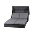Gardeon Outdoor Day Bed Sun Lounge Setting Wicker Lounger Patio Furniture | Outdoorium