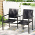 Gardeon Outdoor Garden Bench Seat Chair Table Loveseat Patio Furniture Park - Outdoorium