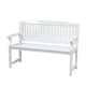 Gardeon Outdoor Garden Bench Wooden 2 Seater Lounge Chair Patio Furniture White | Furniture > Outdoor