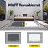 Gardeon Outdoor Rugs 274x366cm Large Carpet Reversible Area Mat PP Dual - Sided Patio Rug Greek Key | Outdoorium