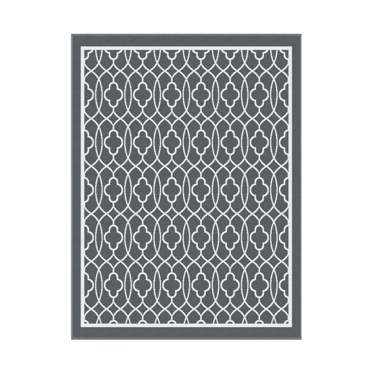 Gardeon Outdoor Rugs 274x366cm Large Carpet Reversible Area Mat PP Dual - Sided Patio Rug | Home & Garden > Rugs > Outdoor Rugs
