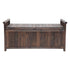 Gardeon Outdoor Storage Bench Box Wooden Garden Toy Tool Shed Patio Furniture Charcoal - Outdoorium