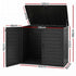 Gardeon Outdoor Storage Box 1170L Container Lockable Cabinet Tool Organizer Shed Black | Home & Garden > Storage > Storage Boxes