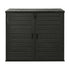 Gardeon Outdoor Storage Box 1170L Container Lockable Cabinet Tool Organizer Shed Black | Home & Garden > Storage > Storage Boxes