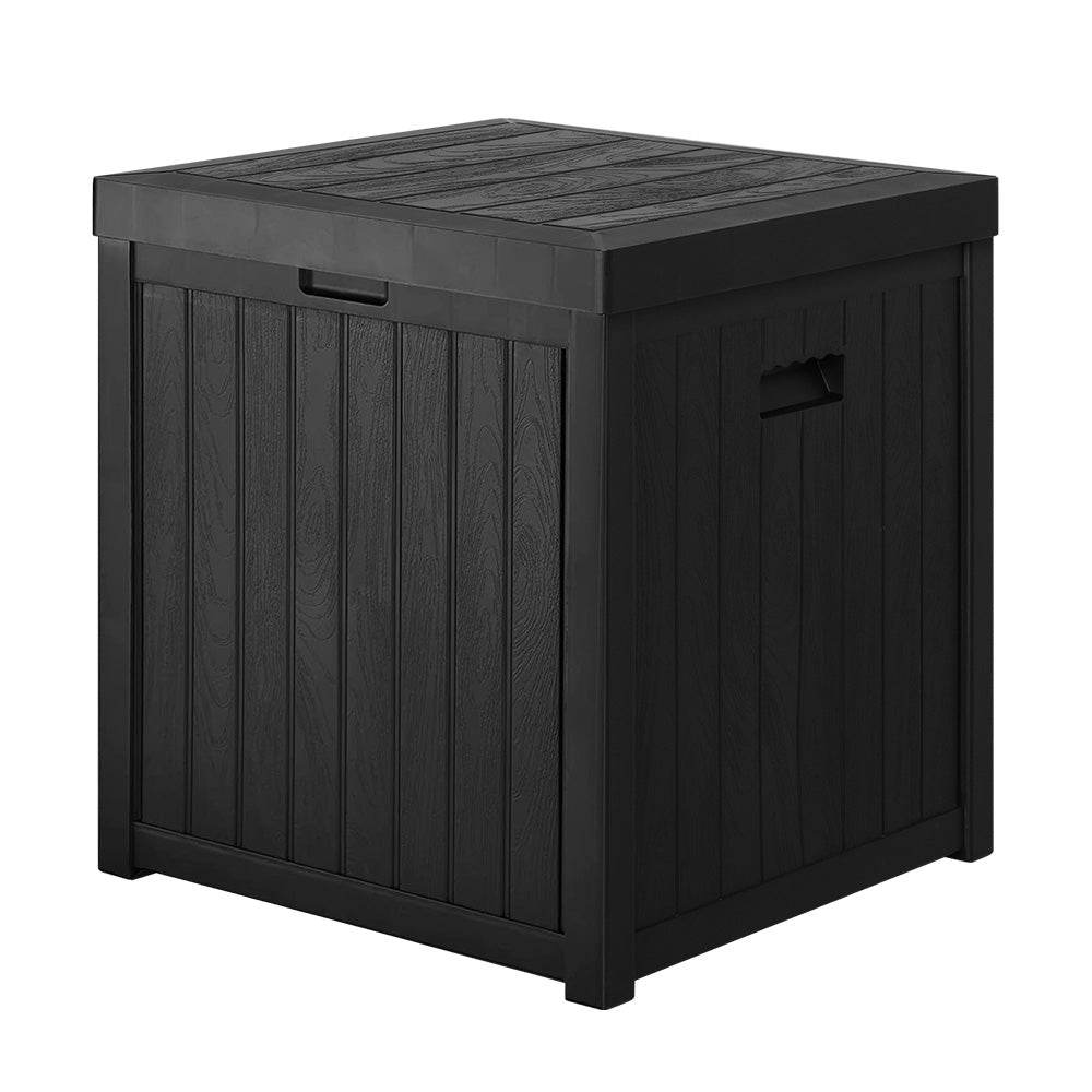 Gardeon Outdoor Storage Box 195L Bench Seat Garden Deck Toy Tool Sheds | Outdoorium