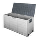 Gardeon Outdoor Storage Box 290L Lockable Organiser Garden Deck Shed Tool Grey | Outdoorium